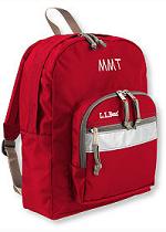 camo ll bean backpack