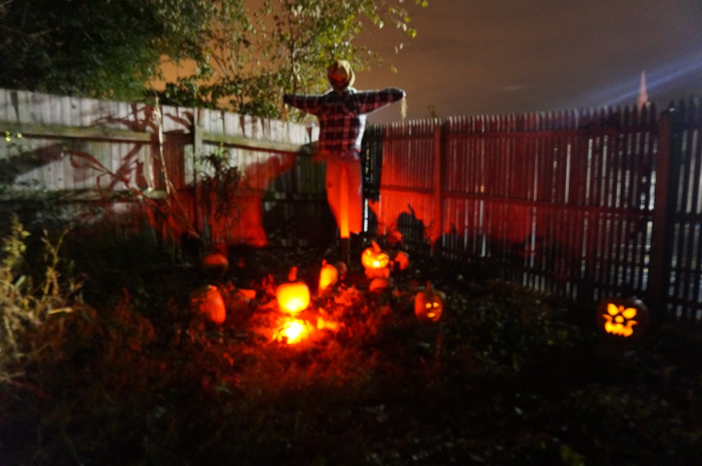 Haunted Pumpkin Patch
 Check Out These Homemade Haunted Halloween Decorations ManagedMoms